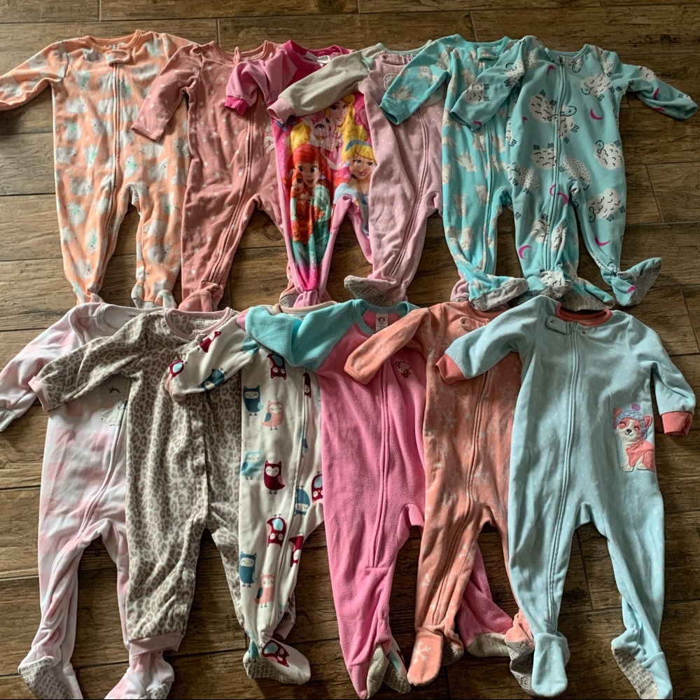 18 month fleece pjs